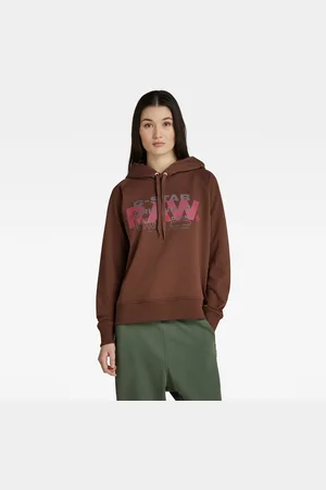 G-Star G-STAR Sweatshirt - Raglan raw originals hdd sw wmn brown