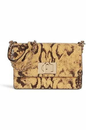 Furla Handbag - 1927 MINI CROSSBODY 20 - VITELLO ST. PITONE DIAMANTE beige