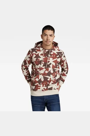 G-Star G-STAR Sweatshirt - Arrow camo hdd sw brown