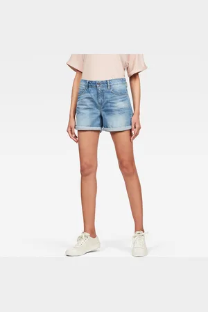 G-Star G-STAR Shorts - 3301 High Boyfriend Short Wmn Light Blue