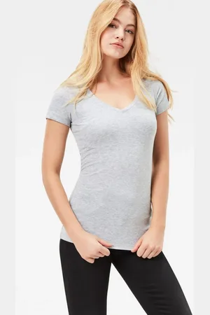 G-Star T-shirt - G-STAR Base v t wmn cap sl