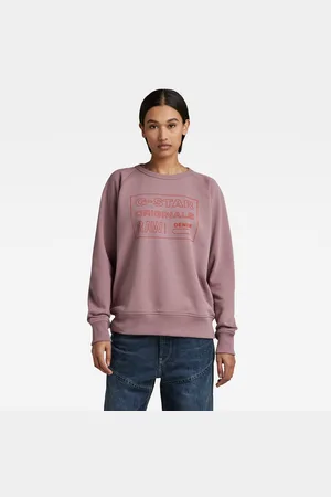 G-Star G-STAR Sweatshirt - Raglan originals sw wmn purple