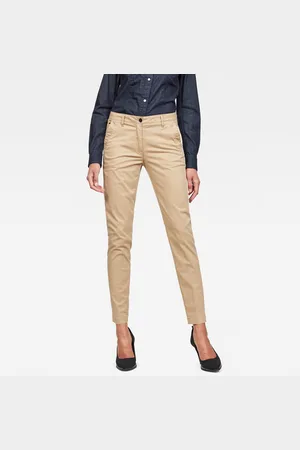 G-Star G-STAR Pants - Bronson mid skinny chino wmn beige