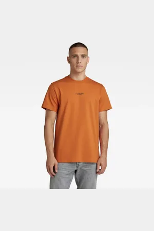 G-Star G-STAR T-shirt - Center logo loose r t orange