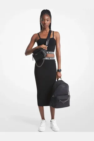 Michael Kors Skirt - ECO MK TAPE MIDI SKIRT black