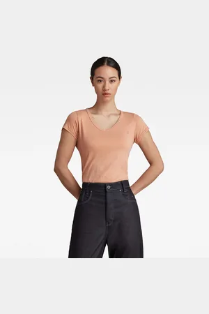 G-Star G-STAR T-shirt - Eyben slim in t wmn s\s from salmon