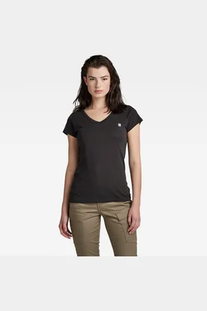 G-Star G-STAR T-shirt - Eyben slim v t wmn s\s black