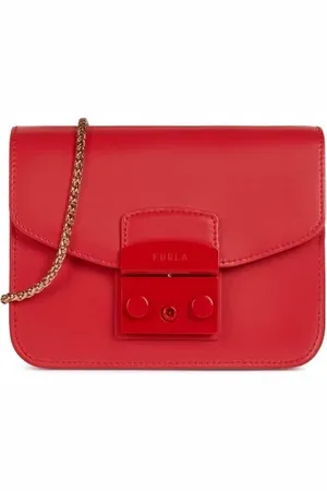 Furla Handbag - METROPOLIS MINI CROSSBODY red
