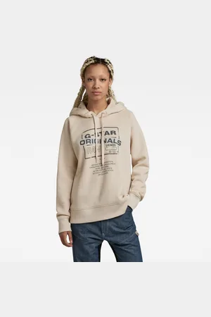 G-Star G-STAR Sweatshirt - Originals loose hdd sw beige