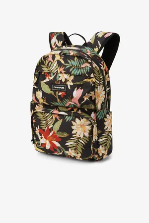Dakine Béžovo-černý květovaný batoh Method 25 l - Dámské