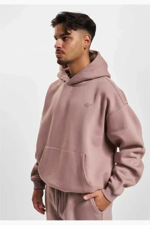 DEF Pánská mikina FRANK Hoody pudrová