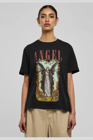 Mister Tee Dámské tričko Angel černé