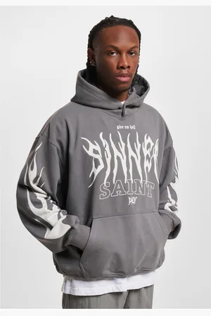 DEF Pánská mikina Saint Hoody antracitová