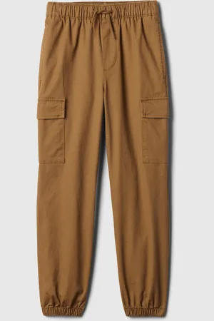 GAP Dětské cargo twill tepláky - Kluci
