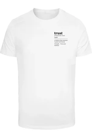 Mister Tee Pánské tričkoTrust Definition bílé