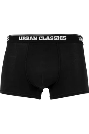 Urban classics Organické boxerky 3-balení bílá/námořnická/