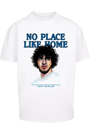 Merchcode Pánské tričko Jack Harlow No Place Like Home bílé