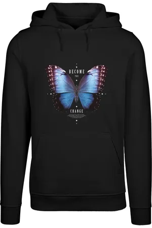 Mister Tee Pánská mikina Become The Change Butterfly Hoody