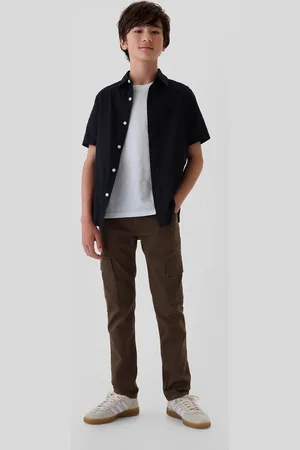 GAP Dětské slim cargo džíny UltraSoft - Kluci