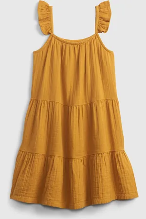 GAP Dětské šaty sleeveless tier dress - Holky