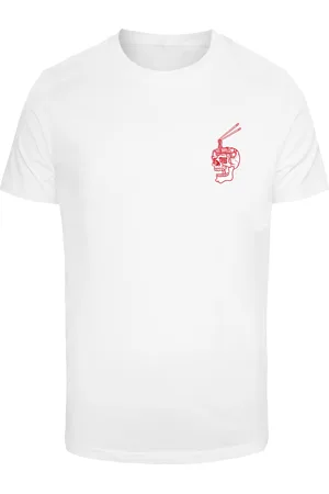 Mister Tee Pánské tričko Skulls Bento bílé