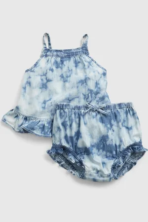 GAP Baby set tie-dye denim outfit set - Holky