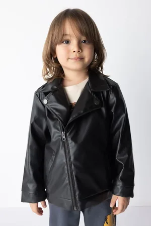 DeFacto Baby Boy Faux Leather Coat