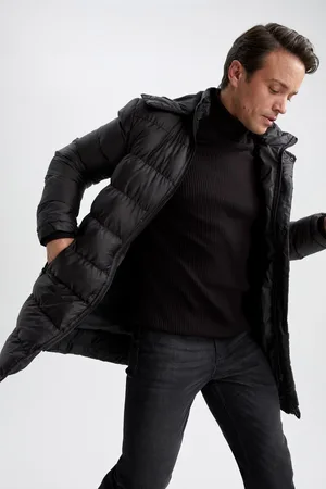 DeFacto Slim Fit Hooded Puffer Jacket