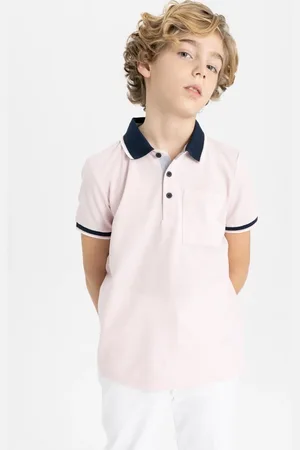 DeFacto Boys Pique Short Sleeve Polo T-Shirt