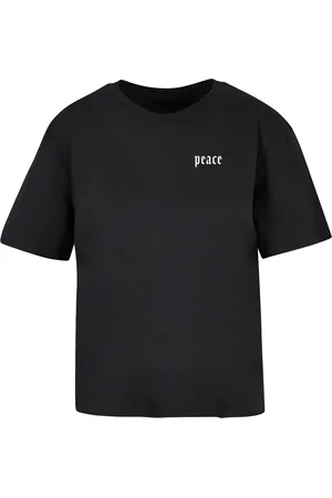 Mister Tee Dámské tričko Peace Hand černé
