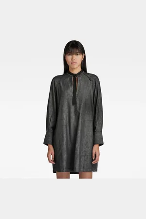 G-Star G-STAR Dress - V-neck tunic dress l\s wmn black