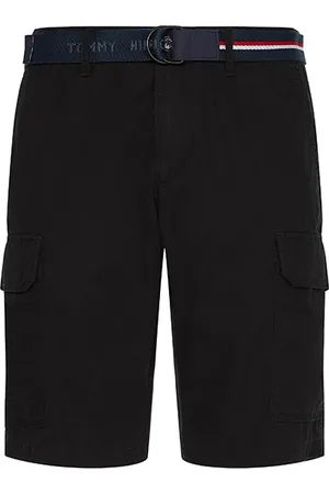 Tommy Hilfiger Shorts - JOHN CARGO LW BELT black