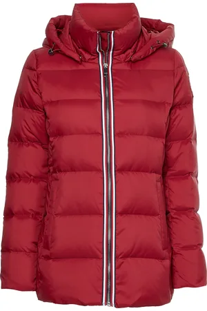 Tommy Hilfiger Jacket - GLOBAL STRIPE DOWN J red