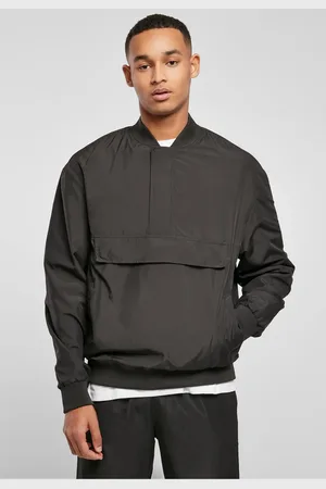 Urban classics Pulovrová bunda Bomber Jacket černá