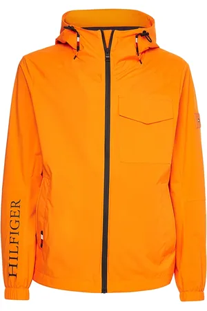 Tommy Hilfiger Jacket - TECH HOODED JACKET orange