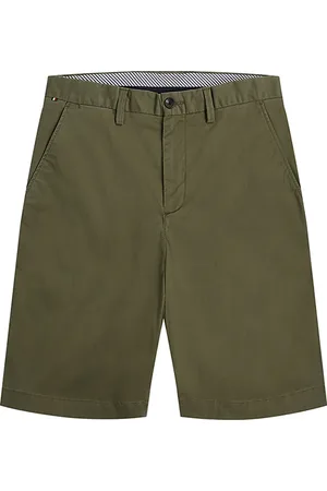 Tommy Hilfiger Shorts - HARLEM SHORT 1985 green