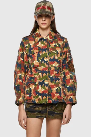 Diesel Jacket - GCLAUDIACMF JACKET camouflage