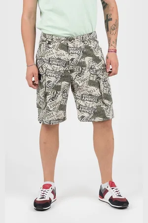 Tommy Hilfiger Tommy Jeans Shorts - TOMMY HILFIGER TJM CAMO PRINT SHORT green