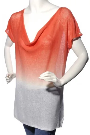 Tommy Hilfiger Sweater - eva drape swtr orange