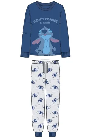 Stitch LONG PYJAMES SINGLE JERSEY