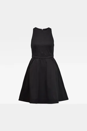 G-Star G-STAR Dress - Core fit and flare dress s\less black