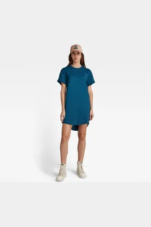 G-Star G-STAR Dress - Lash fem loose dress s\s blue