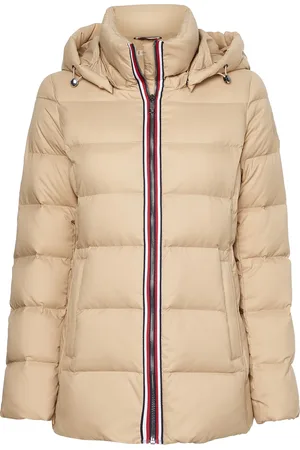 Tommy Hilfiger Jacket - GLOBAL STRIPE DOWN J beige