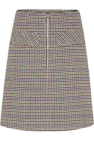 Tommy Hilfiger Tommy Jeans Skirt - TJW CHECK ZIP MINI SKIRT checkered