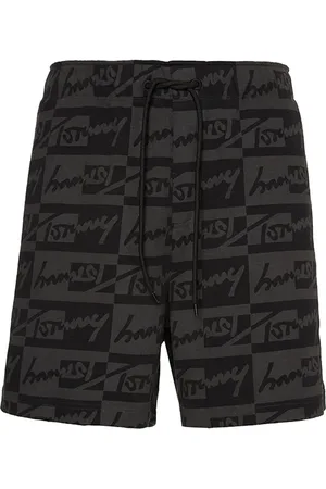 Tommy Hilfiger Tommy Jeans Shorts - TJM SIGNATURE AOP BEACHSHORT black
