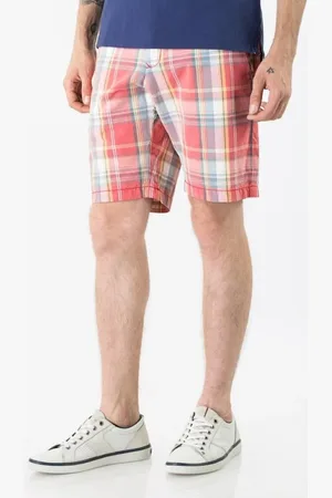 Tommy Hilfiger Shorts - BROOKLYN SHORT RED CHK patterned