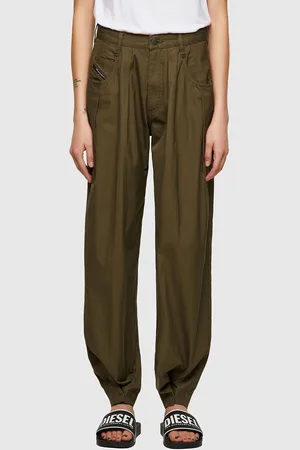 Diesel Trousers - P-JO-A TROUSERS olive green