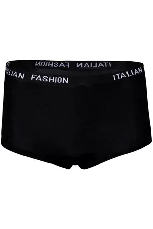 Italian Fashion Dívčí boxerky Nikola - černé