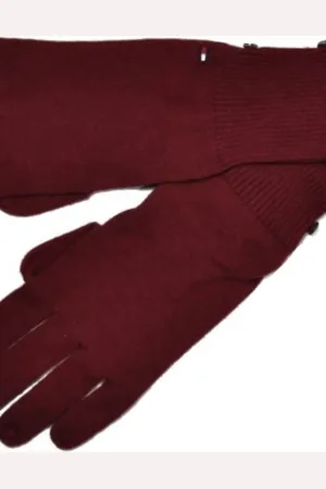 Tommy Hilfiger Gloves - CHELSEA BASIC GL pink