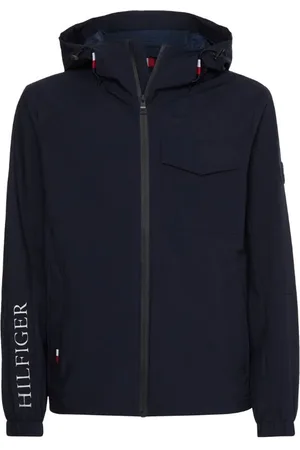 Tommy Hilfiger Jacket - TECH HOODED JACKET blue
